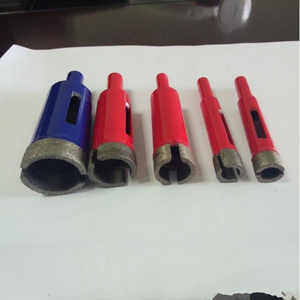 Super Hard Carbide Tip Sintered Drill Bit Auto - Welding With Silver Material
