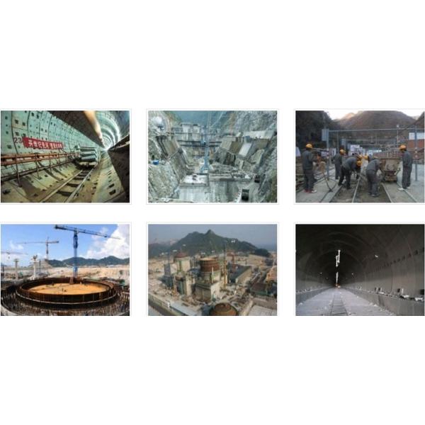 Hueco de acero del hierro que mampostea el perno de ancla de la roca de la perforación del uno mismo para la explotación minera de subterráneo