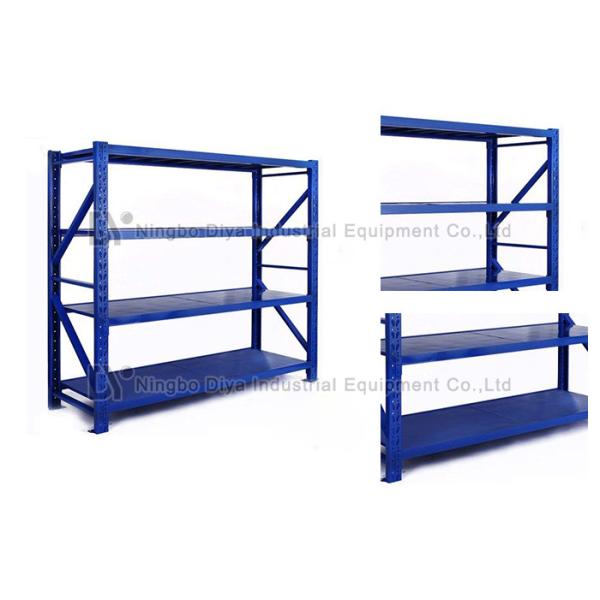 Fire Resistant Warehouse Metal Racks , Storage Shelf Heavy Duty Rack