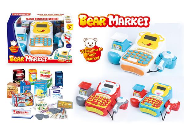 AA Battery Powered Caculator Scanner Mic Children's Play Toys For Boys And Girls