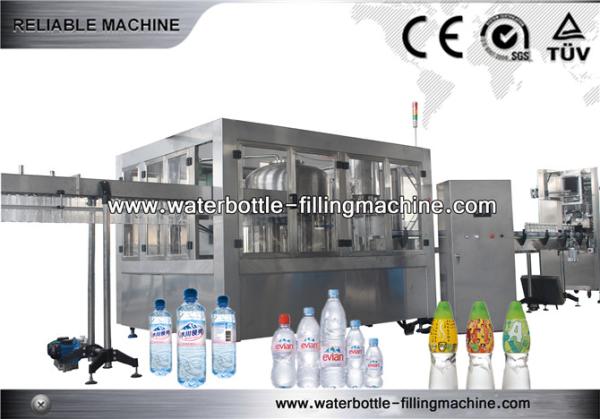 Automatic Mineral Water Bottle Filling Machine / Bottled Water Processing Equipment