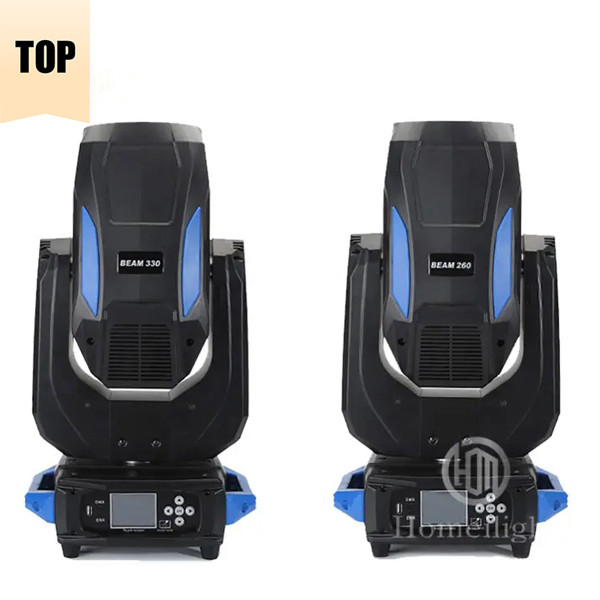260W 9R Moving Head Wash Beam Lights Para Clube Noturno Eventos de palco Bar Casamento em 8500K
