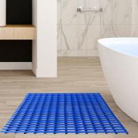 La estera anti los 90CM*100CM del piso resbaladizo del cuarto de baño cómodo de la tina se seca rápidamente