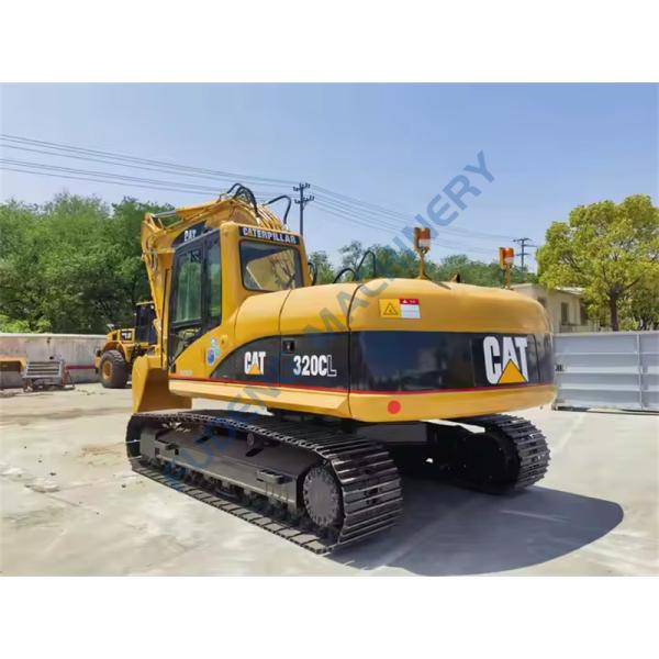 High Quality Original Used Lengthened Widened Crawler CAT 320CL 20Ton Excavator for Mining Construction