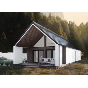 Light Steel Modular Prefab House Portable Villa Prefabricated Cabin Home In Poland