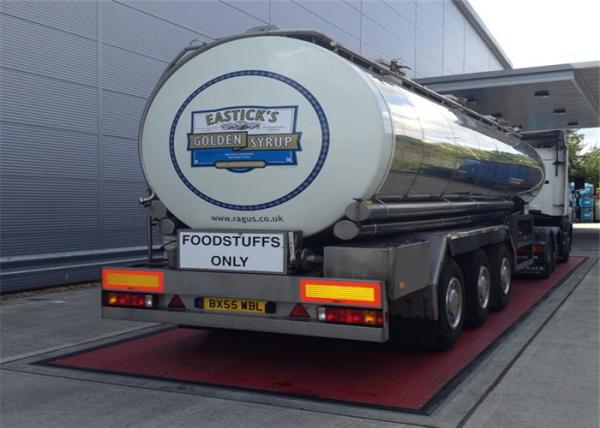 3.5*21m Size Commercial Truck Scales Anti Corrosion Painting Surface ISO9001 Approved
