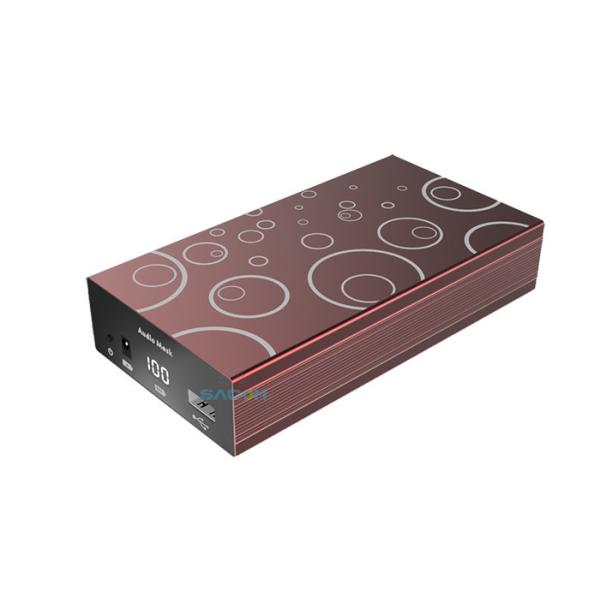 Handheld Voice Recorder Jammer with 1.5m Range Ultrasonic Exposure and 6000mAh Battery for Secure Conversations