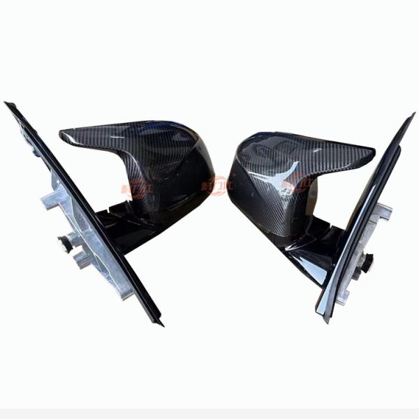 B-M-W X5M F85 Carbon Fiber driver Outside Rearview Mirror Used Car Parts 360 Camera