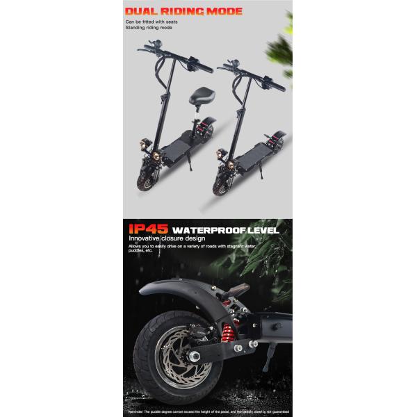 Powerful 1200w*2 Dual Motor Electric Scooter with 8.5 Inch Wheels and App Control