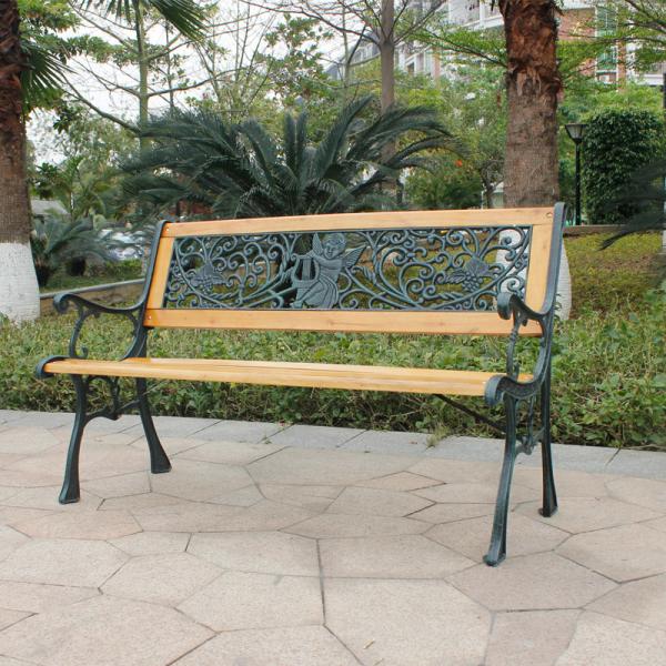China garden beach chair outdoor park chair wood long chair park beachBTC-008