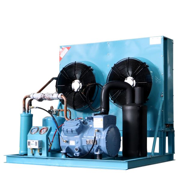 Easy Maintenance Automatic Scroll Compressor Low Temperature Condensing Unit with Motor for Commercial Freezers (-25C 15C)