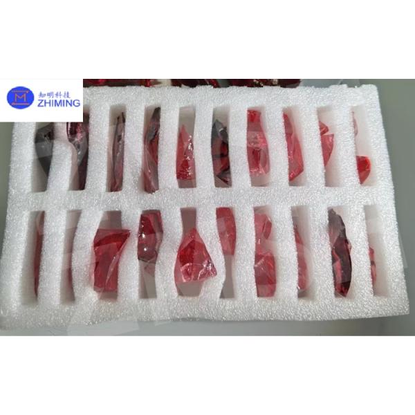 Lab Sapphire Padparadscha Gemstone Cut Popular Pink-orange Color Jewelry Designs