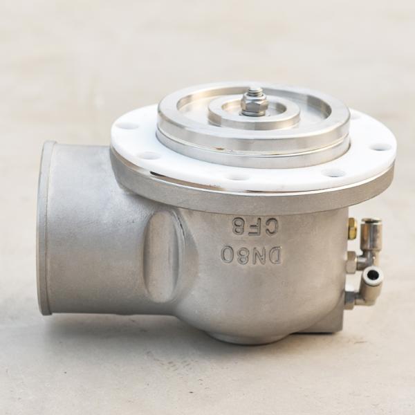 Válvula de recuperación de aceite y gas de acero inoxidable de pie para cisterna con diseño y pie, presión nominal 0.4Mpa