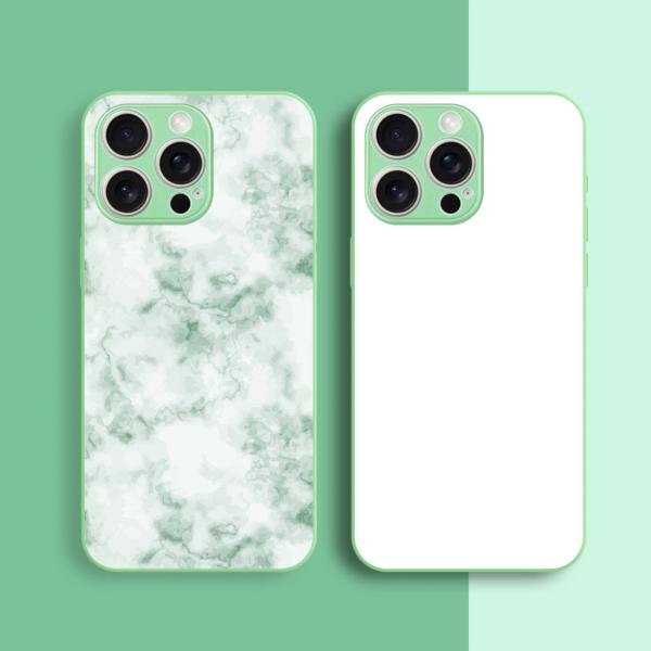 Fashion Style Colored Sublimation Coating TPU Silicone Rubber Phone Case For IPhone