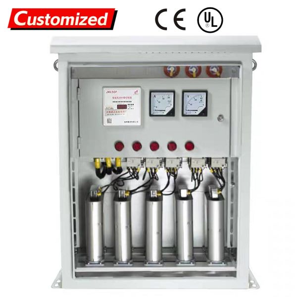 Customized Wall-Mounted Waterproof Distribution Box with IP55 Protection and Capacitor Compensation for Photovoltaic Boost Cabinets