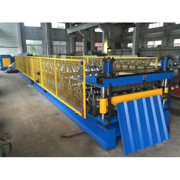 Building Material Steel Wall Panel Roll Forming Machine With Hydraulic Station