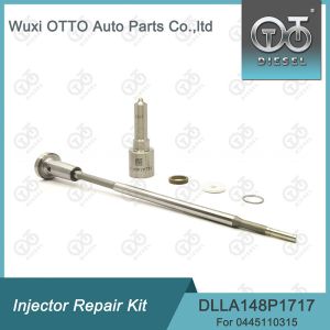 0445110315 Injector Repair Kit With DLLA148P1717 Nozzle And F00VC01329 Control