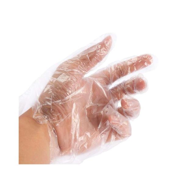 PE Acid Resistant Anti Virus Disposable Isolation Gloves Cosmetology Semiconductor
