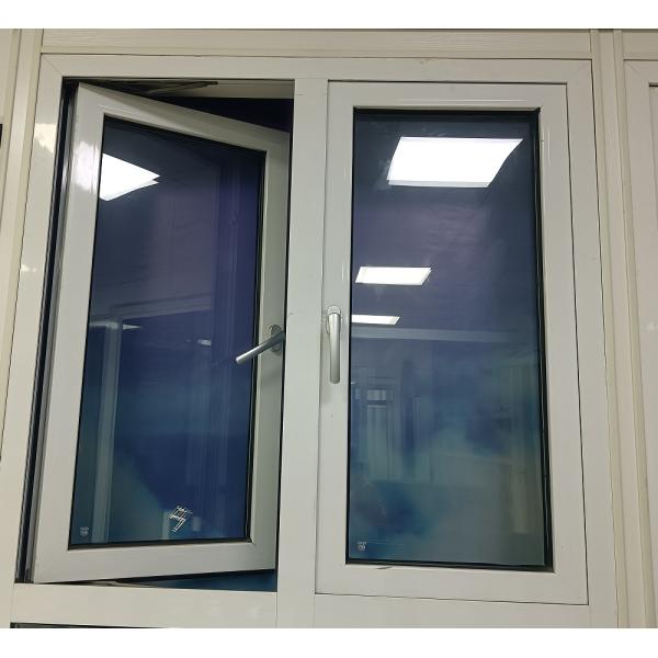 Customized Aluminum Swing Window with 10 Years Warranty for Residential and Commercial Buildings in White Black Silver Grey