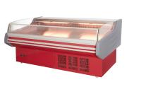 Stainless Steel Fish Fresh Deli Meat Refrigerator For Butcher Shop