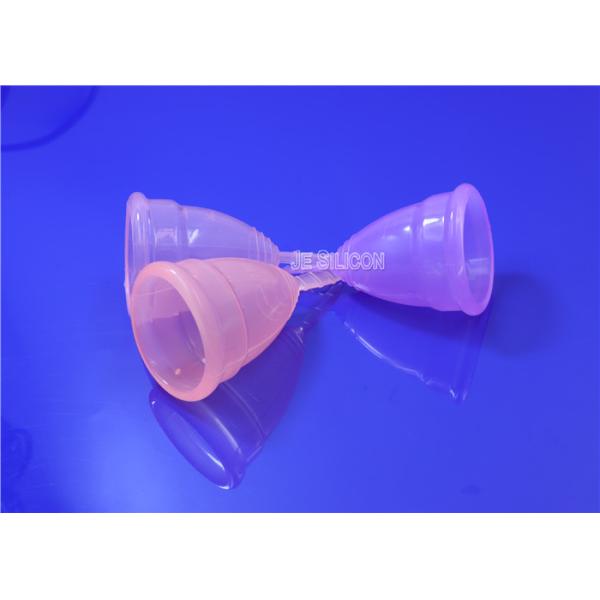 LFGB Hypoallergenic Silicone Menstrual Cup 12 Hour Capacity Harmless