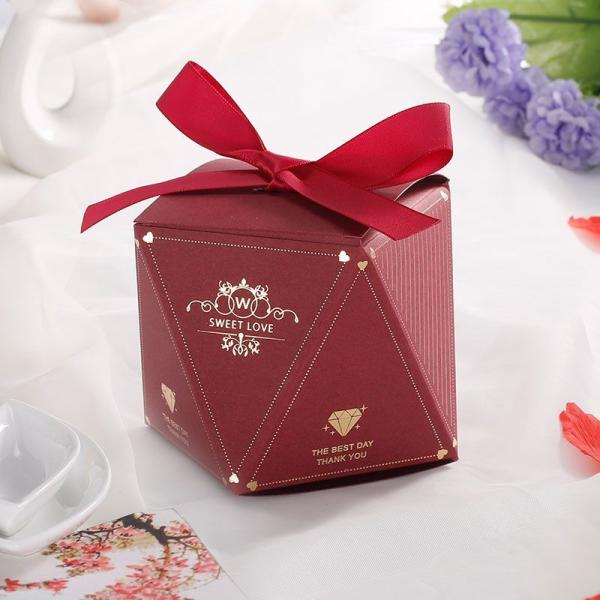 Cajas de caramelo hechas a medida con logotipo para Navidad / boda / festival