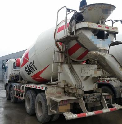2019 Second Hand Mixer Truck Sany 12Cubic Capacity 10200×2530×3990mm