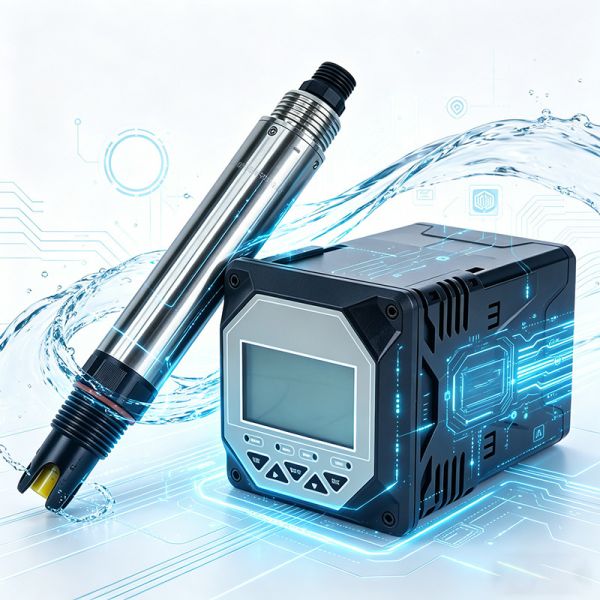 Online Water Quality Nitrite Monitor RS-485 Modbus/Automatic Temperature Compensation/316L Material/0~2.000 mg/L