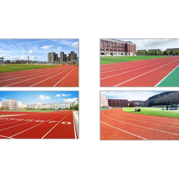 Звуконепроницаемая спортивная резиновая дорожка многоцелевая