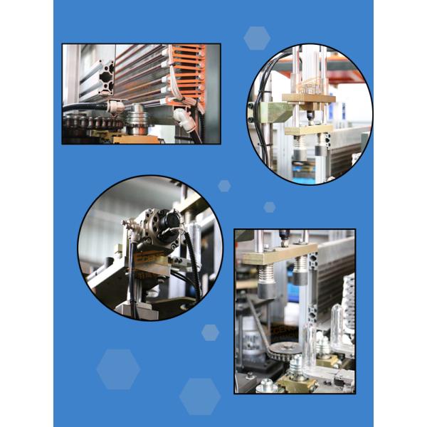 1500BPH Water Bottle Blowing Machine PET 5L 2 Cavitu