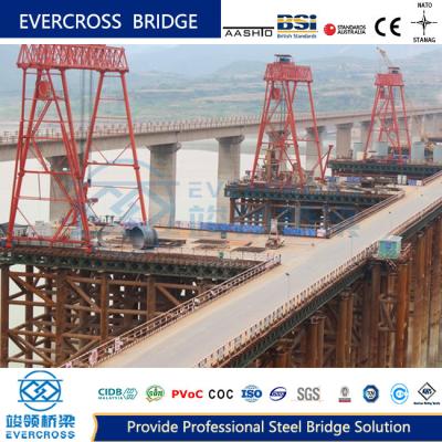 Fast Construction Temporary Access Bridges Steel Trestle Bridge For Cross Sea