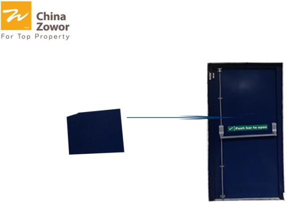 90 Min Fire Rating 40 dB Acoustic Steel Internal Fire Safety Door For Studios