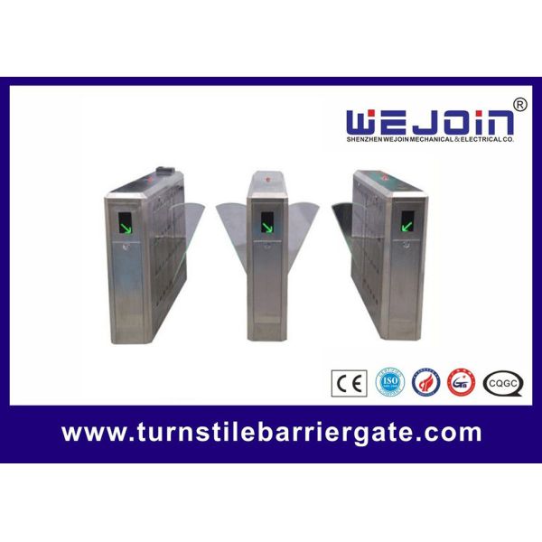 304 Stainless Steel Automatic Bi-direction Flap Barrier Gate for Access Control