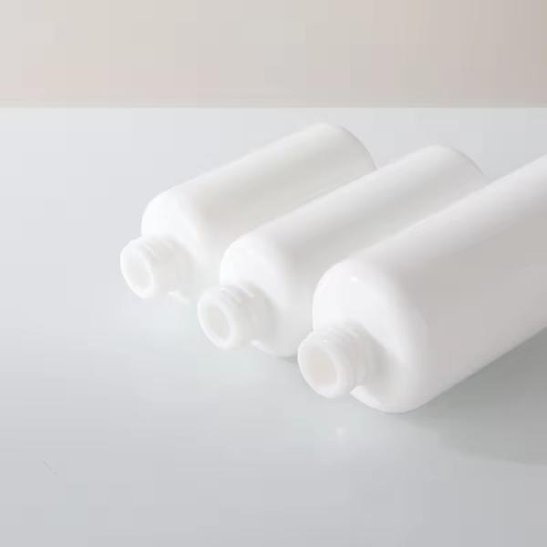 100ml 120ml 200ml Opal White Porcelain Skincare Toner Bottle Cosmetic Bottle
