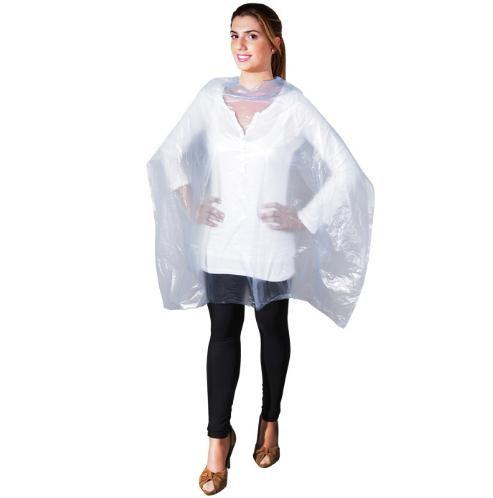 Smooth Surface Disposable Salon Capes , Hair Cutting Cape Breathable Single Use