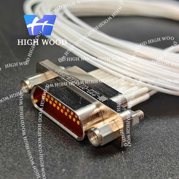 Rectangular Electrical Connector J30JHT21ZKSAN01 Wire Length 300MM