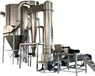 ID 200mm - 2000mm Rotary Flash Dryer 2000M3/H Rotary Dryer Machine