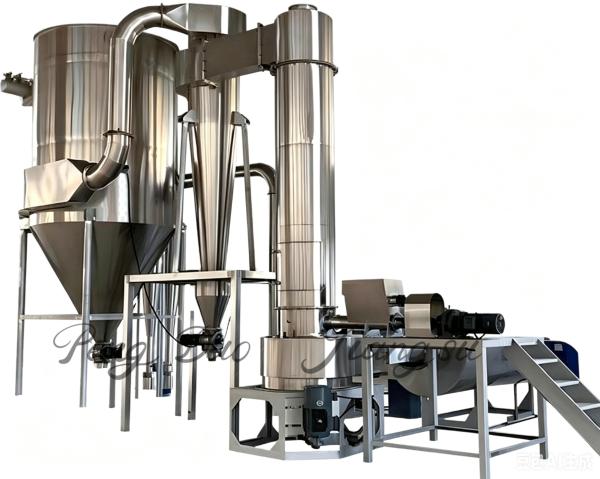 XSG Series Compact Spin Flash Dryer, 10kW–230kW Continuous Industrial Drying Equipment for Paste & Filter Cake Materials
