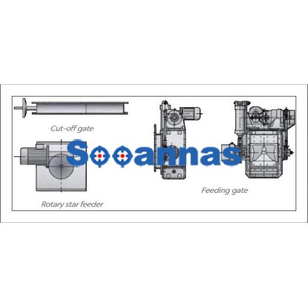 LED Display Screen Weighting Sensor 10tph Feeder Belt Conveyor