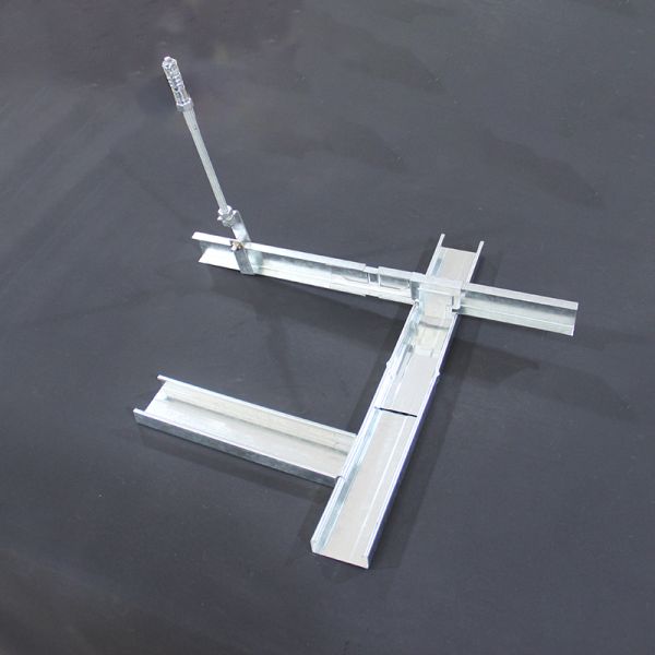 Galvanized Gypsum Drywall Metal Stud Accessories Customized Indoor Ceiling Decoration