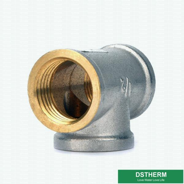 Female Threaded Tee Screw Fittings Compression Brass Fittings Pex Fittings For Pex Aluminum Pex Pipe