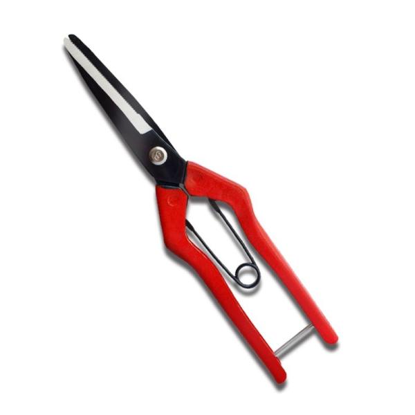 Small Plastic Cutting Pruning Snips Scissors 115g Micro Serrated Blade
