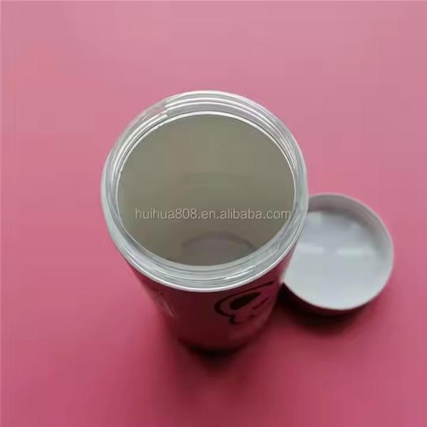 Papeterie composite Kraft imprimée sur mesure Can PET Chien chat traite du papier alimentaire Tubes d'emballage Plastique pour le chocolat artisanal