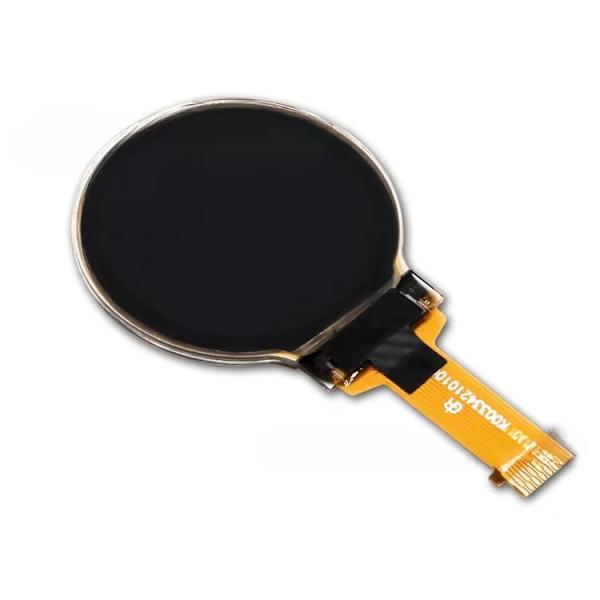 0.75дюймовый 128х128 круглый панель дисплея OLED SSD1327 Малый соединитель экрана OLED 15pin SPI I2C панель OLED