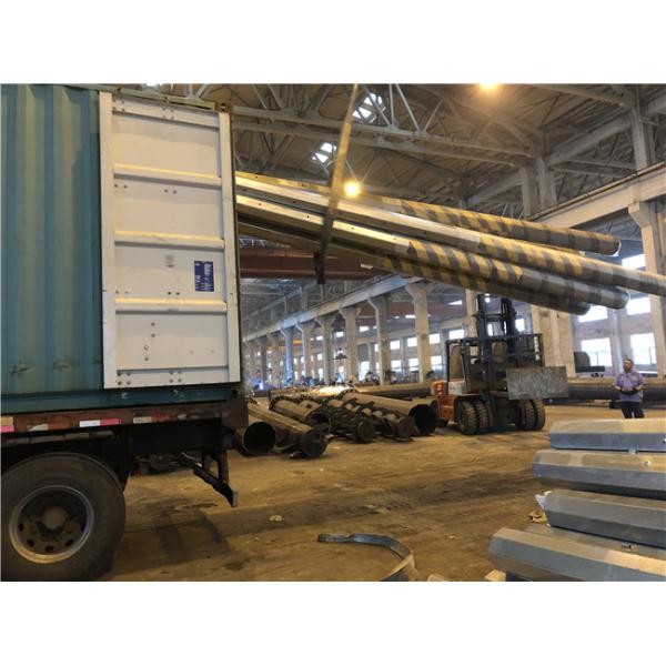 25-40ФТ гальванизировали распределение К345 трубчатого стального поляка восьмиугольное электрическое