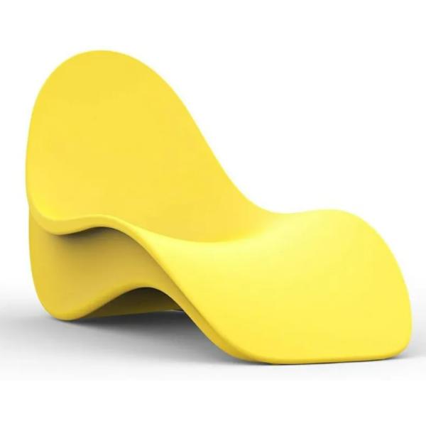 Muebles de patio de plástico moldeado para exteriores Roto Silla de playa Cojín resistente a los rayos UV