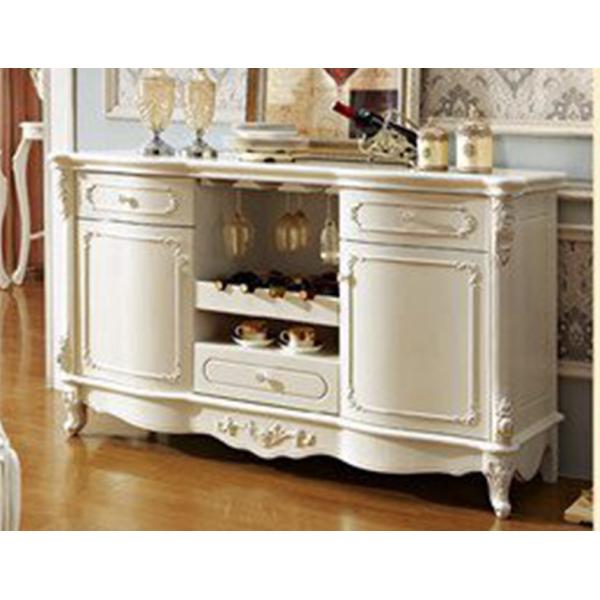 Wooden Cabinet Dining Room Drawer Antique Sideboard