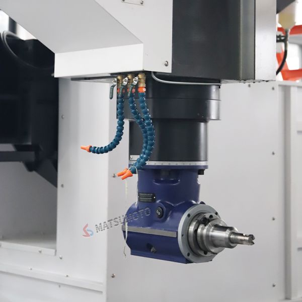 High Precision GMB3220 CNC Gantry Machining Center with Single Spindle Angle Head
