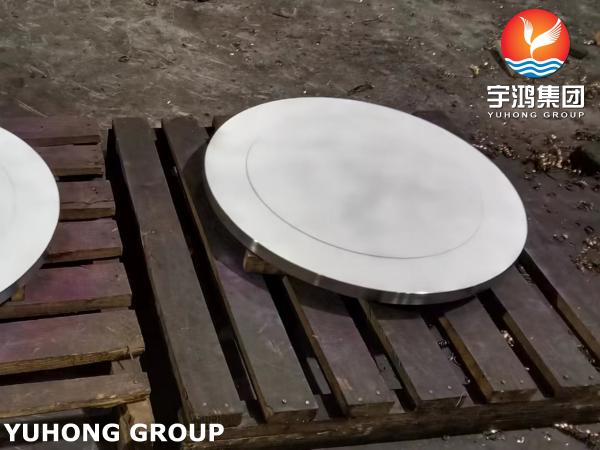 Customization Stainless Steel Condenser Tube Sheet ASME SA182 F304/304L F316/316L