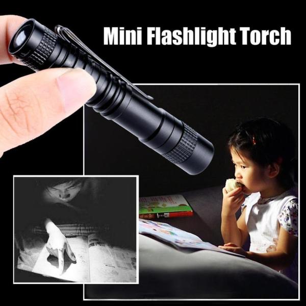 Outdoor LED Emergency Flashlight Laser Engrave Logo For Night Lighting